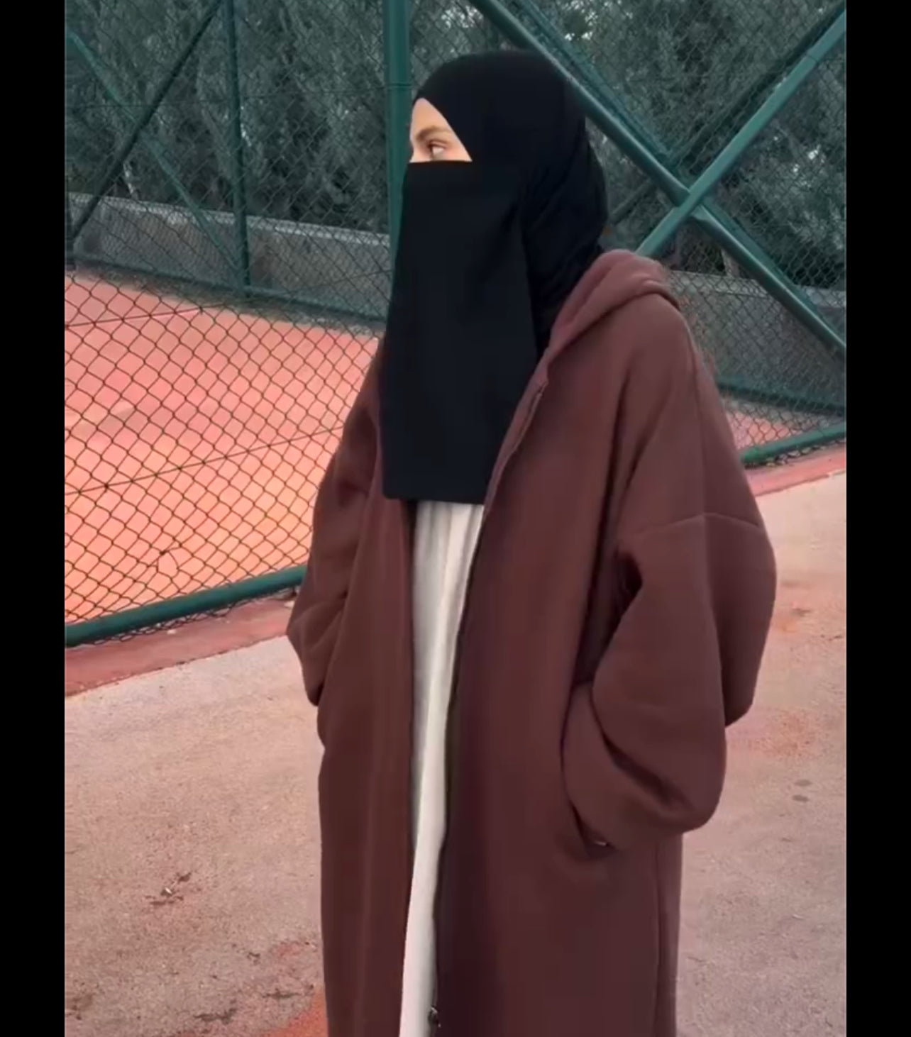 CH 502 Drop Shoulder Long Zipline Winter Fleece Hoodie