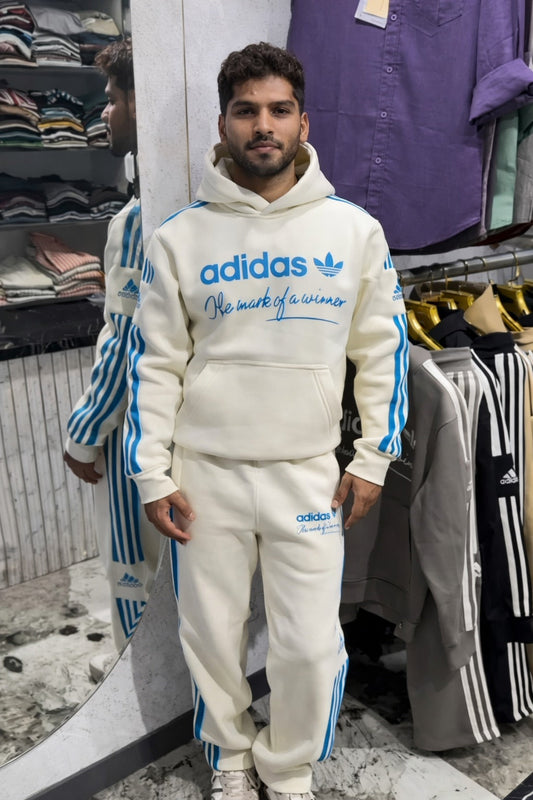 Men’s Premium Fleece Hoodie Track Suit – Winter Casual Set