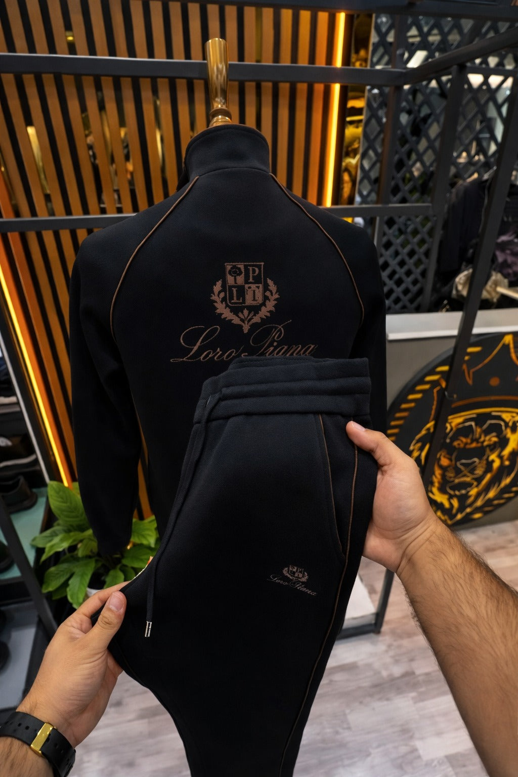 Men’s Premium Two-Piece Tracksuit – Luxury Athletic Style- (W-15)