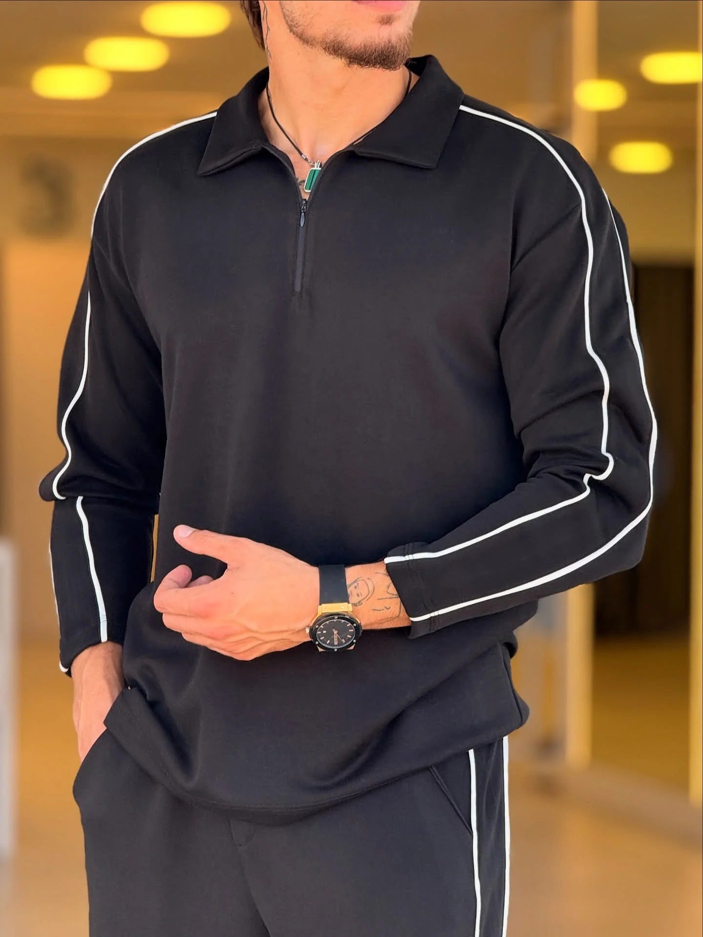 LI-67 NEW WINTER ZIPPER TRACKSUIT